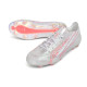 Botas de fútbol adidas F50 Hyperfast EVO FG Blanco Rosa