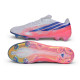 Botas de fútbol adidas F50 Hyperfast EVO FG Blanco Morado Solar Turbo