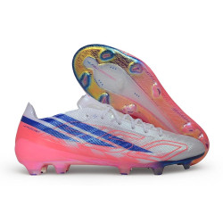 Botas de fútbol adidas F50 Hyperfast EVO FG Blanco Morado Solar Turbo