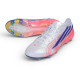 Botas de fútbol adidas F50 Hyperfast EVO FG Blanco Morado Solar Turbo
