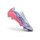 Botas de fútbol adidas F50 Hyperfast EVO FG Blanco Morado Solar Turbo