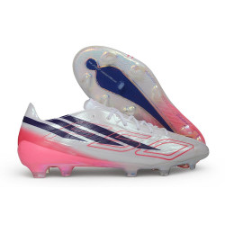 Botas de fútbol adidas F50 Hyperfast EVO FG Blanco Negro Azul