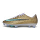 Nike Mercurial Superfly XI Elite Terreno Firme Mtlc Dorado Brillo verde