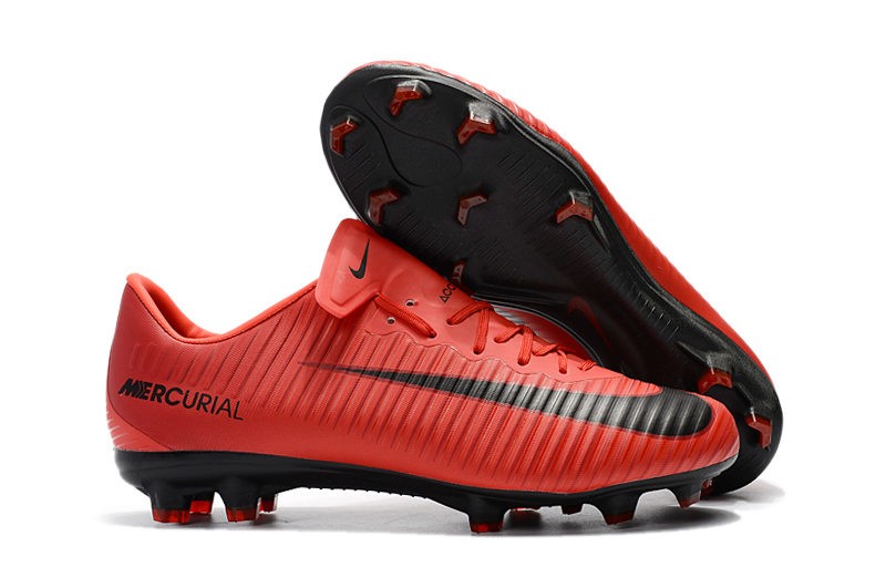 Botas de fútbol Nike Mercurial Vapor XI FG Rojo Negro Crimson