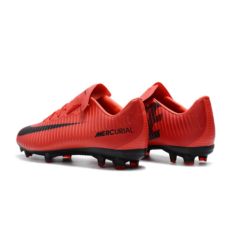 Botas de fÃºtbol Nike Mercurial Vapor XI FG Rojo Negro Crimson