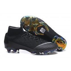 Zapatillas de fútbol Nike Mercurial Superfly VI 360 Elite FG Amarillo Azul Plateado