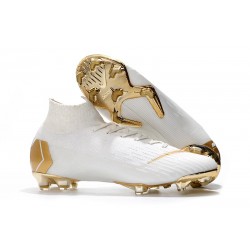 Zapatillas de fútbol Nike Mercurial Superfly VI 360 Elite FG Gris Rojo