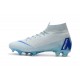 2018 Botines de futbol Nike Mercurial Superfly VI 360 Elite FG Oro Blanco