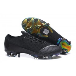 Nuevas Botas de Futbol 2018 Nike Mercurial Vapor XII Elite FG Metálico Blanco Oro Azul