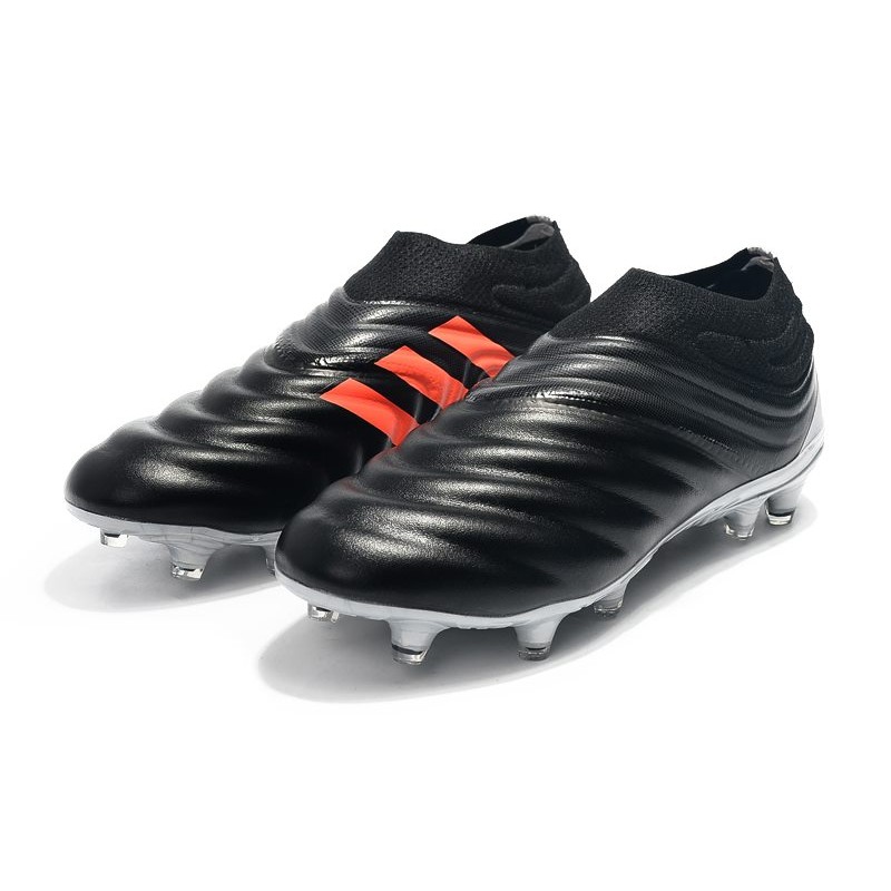 Botas de fútbol Adidas Copa 19+ FG Negro Naranja