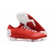 Botas de Fútbol Nike Mercurial Vapor XII 360 Elite FG Rojo Blanco