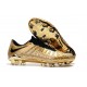 2019 Botas de fútbol Nike HyperVenom Phantom III FG Oro Negro