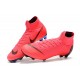 Nike Mercurial Superfly 6 Elite FG Zapatos de Fútbol - Rosa Negro