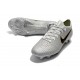 Nike Mercurial Vapor 12 Elite FG Tacos de Fútbol - Plata Negro