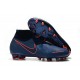 Botas de fútbol para Hombre Nike Phantom Vision Elite DF FG Azul Rojo