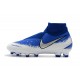 Zapatillas de fútbol Nike Phantom VSN Elite DF FG Azul Plata Blanco