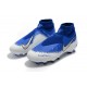 Zapatillas de fútbol Nike Phantom VSN Elite DF FG Azul Plata Blanco