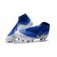 Zapatillas de fútbol Nike Phantom VSN Elite DF FG Azul Plata Blanco