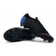 Nike Mercurial Vapor 12 Elite FG Tacos de Fútbol - Negro Azul Naranja