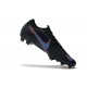 Nike Mercurial Vapor 12 Elite FG Tacos de Fútbol - Negro Azul Naranja