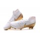Nike Mercurial Superfly 6 Elite FG Zapatos de Fútbol - Blanco Oro