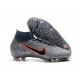 Nike Mercurial Superfly 6 Elite FG Zapatos de Fútbol - Gris Negro