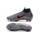 Nike Mercurial Superfly 6 Elite FG Zapatos de Fútbol - Gris Negro
