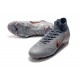 Nike Mercurial Superfly 6 Elite FG Zapatos de Fútbol - Gris Negro