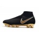 Nike Phantom VSN Elite DF FG Botas de Fútbol - Negro Oro