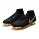 Nike Phantom VSN Elite DF FG Botas de Fútbol - Negro Oro