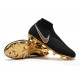 Nike Phantom VSN Elite DF FG Botas de Fútbol - Negro Oro