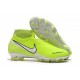Nike Phantom VSN Elite DF FG Botas de Fútbol - Amarillo Fluorescente Blanco