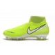 Nike Phantom VSN Elite DF FG Botas de Fútbol - Amarillo Fluorescente Blanco