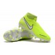Nike Phantom VSN Elite DF FG Botas de Fútbol - Amarillo Fluorescente Blanco