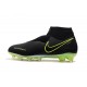 Nike Phantom VSN Elite DF FG Botas de Fútbol - Amarillo Fluorescente Negro