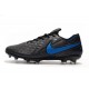 Botas de Fútbol Nike Tiempo Legend 8 Elite FG Negro Azul