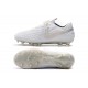 Botas de Fútbol Nike Tiempo Legend 8 Elite FG Blanco Platino Gris