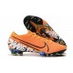 Zapatos de Fútbol Nike Mercurial Vapor 13 Elite FG Naranja Blanco