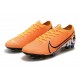 Zapatos de Fútbol Nike Mercurial Vapor 13 Elite FG Naranja Blanco