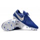 Botas de Fútbol Nike Tiempo Legend 8 Elite FG Azul Blanco