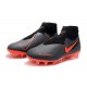 Nike Phantom VSN Elite DF FG Botas de Fútbol - Negro Rojo