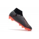 Nike Phantom VSN Elite DF FG Botas de Fútbol - Negro Rojo