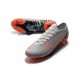 Zapatos de Fútbol Nike Mercurial Vapor 13 Elite FG Gris Naranja
