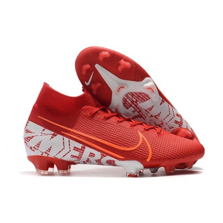 Nike Mercurial Superfly 7 Elite FG Botas - Rojo Blanco