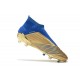 adidas Zapatillas de Futbol Predator 19+ FG Oro Azul