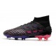 adidas Zapatillas de Futbol Predator 19+ FG Negro Rosa Azul