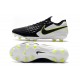 Botas de Fútbol Nike Tiempo Legend 8 Elite FG Negro Blanco Voltio