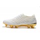Zapatillas de fútbol Adidas Copa 19.1 FG Blanco Oro