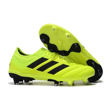Zapatillas de fútbol Adidas Copa 19.1 FG Voltio Negro