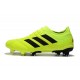 Zapatillas de fútbol Adidas Copa 19.1 FG Voltio Negro